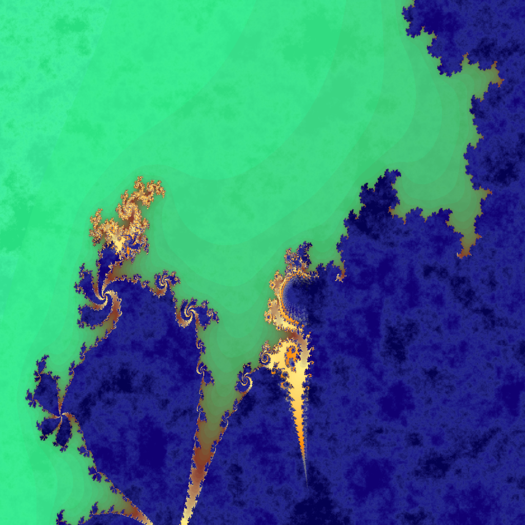 Fractal in green