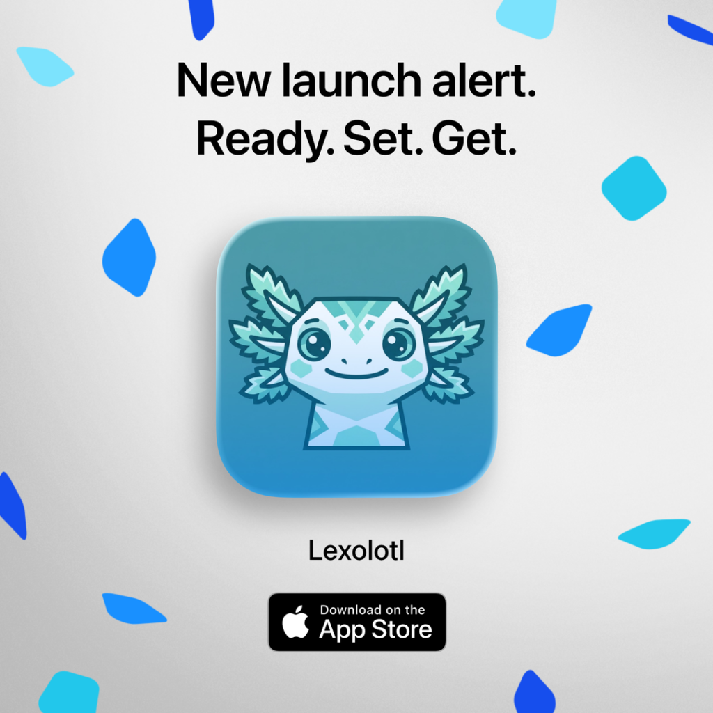 Lexolotl 1.0: App Store Release